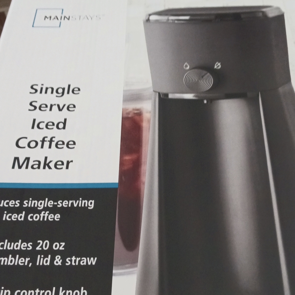 Mainstays Single Serve Iced Coffee Maker